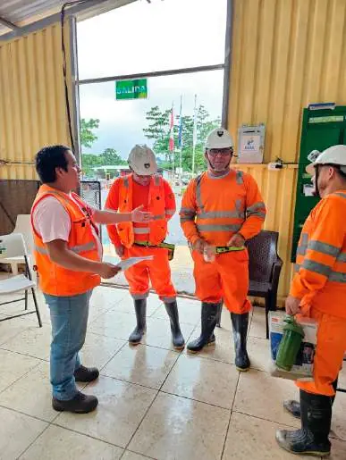 Reunión técnica de obra
